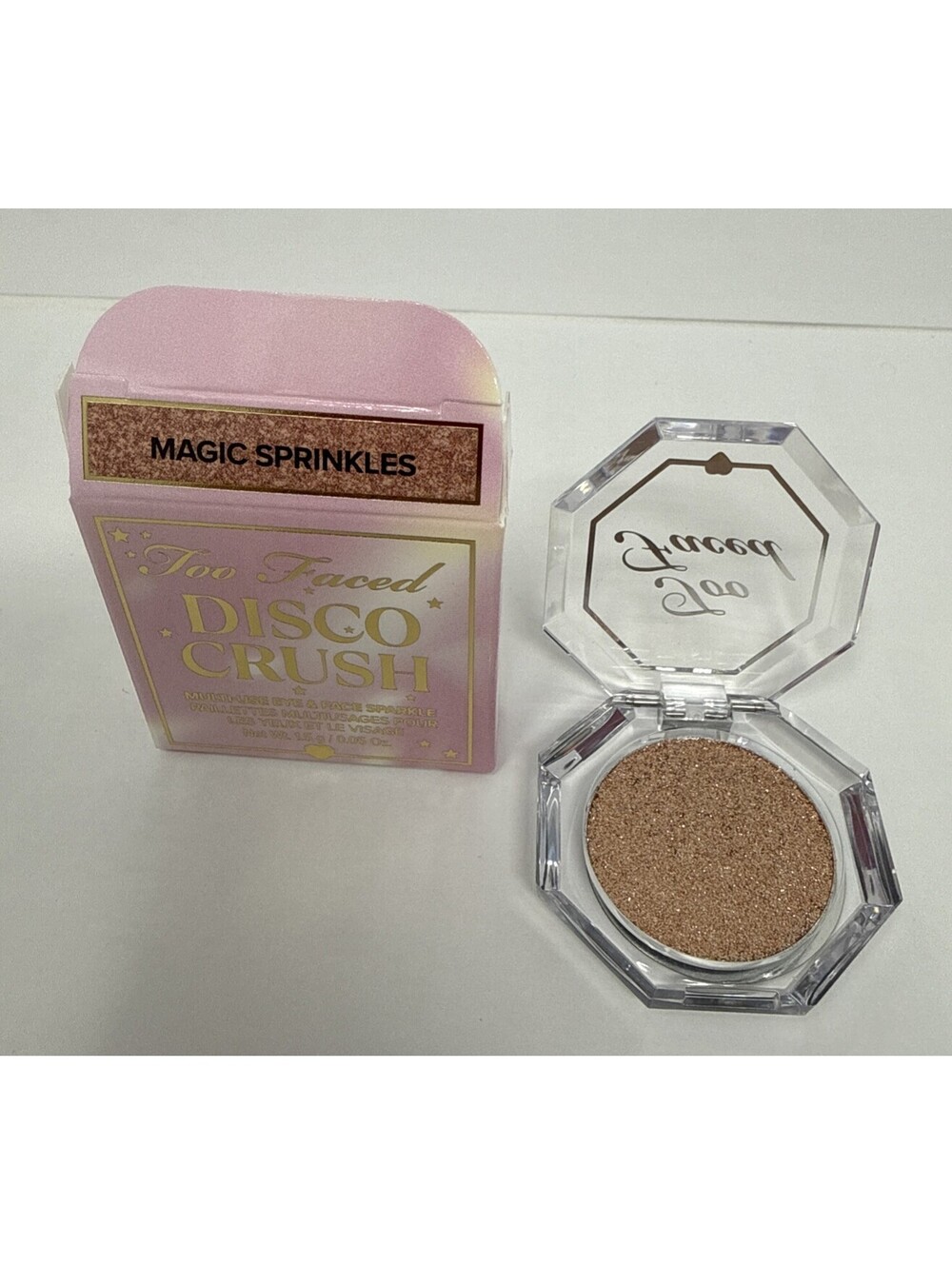 Too Faced Disco Crush Multi-Use Eye & Face Sparkle Magic Sprinkles  NIB CJ1